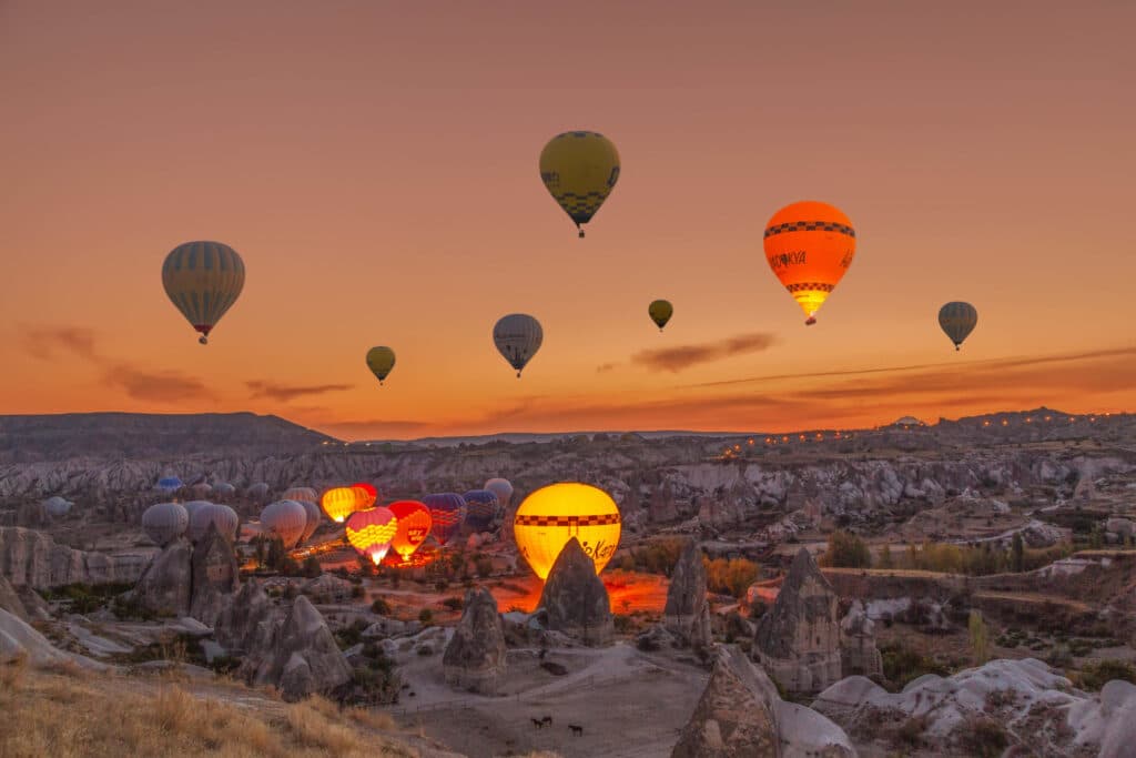 kapadokya balon turları