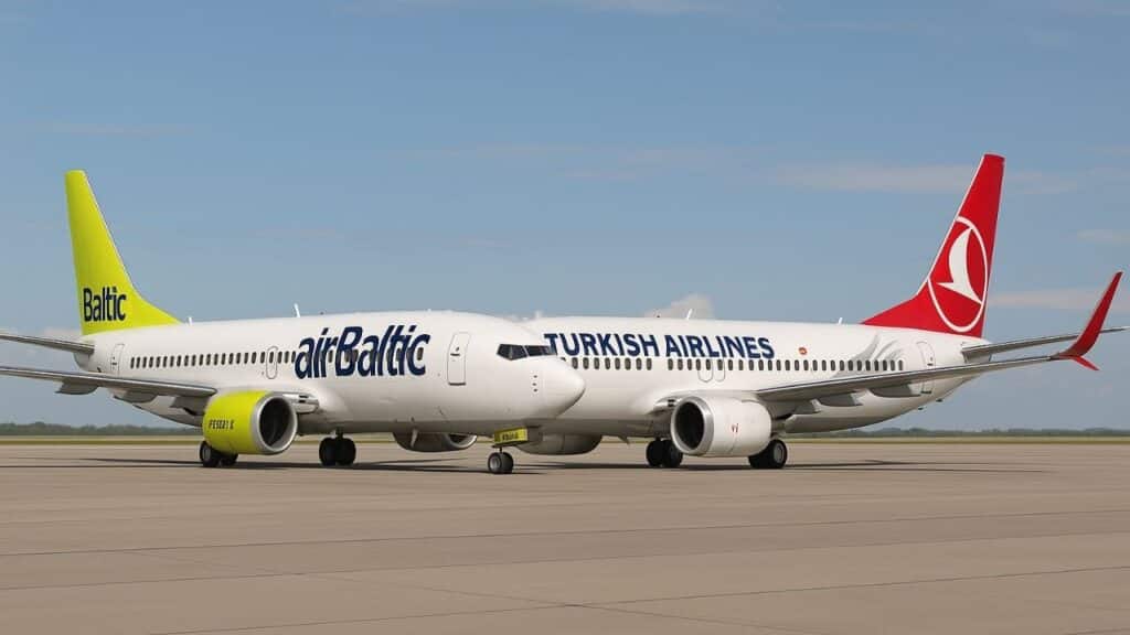 THY ve airBaltic